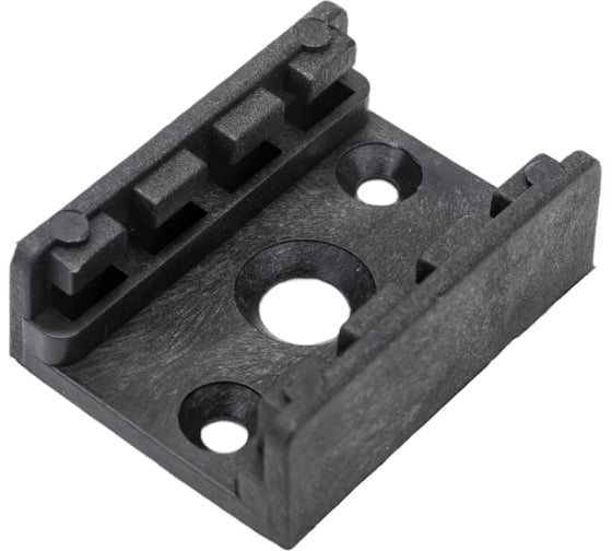Цокольная ножка Tech-Krep/Zitar Н150 /145-165/ мм черная комплект  2 шт. с 1 клипсой 129972