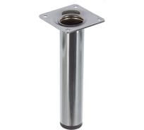 Ножка Tech-Krep D30х150 круглая, нерегулируемая, хром - накладка 151279