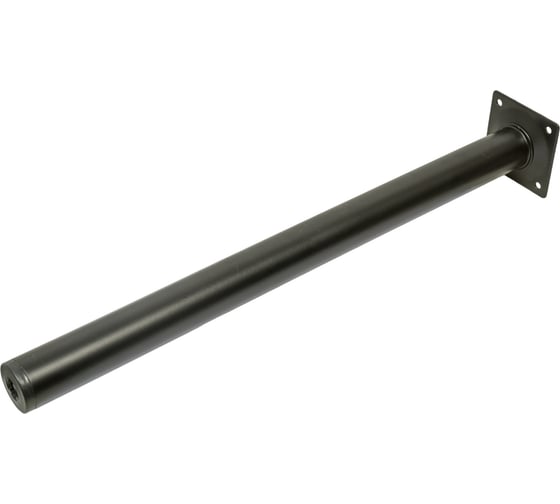 Ножка Tech-Krep D30х400 круглая, нерегулируемая, черная - накладка 151257
