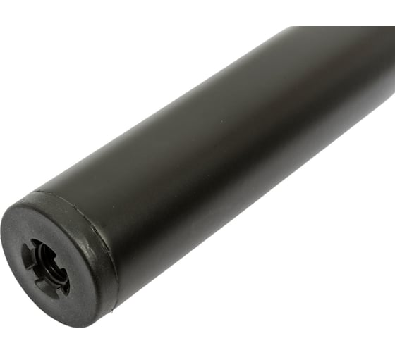Ножка Tech-Krep D30х400 круглая, нерегулируемая, черная - накладка 151257