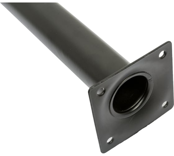 Ножка Tech-Krep D30х400 круглая, нерегулируемая, черная - накладка 151257