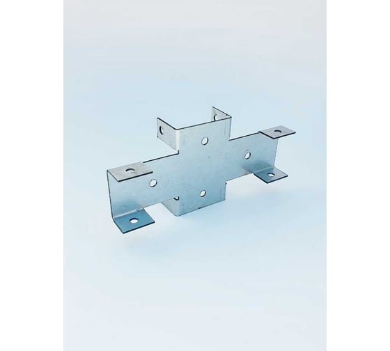 Х кронштейн для забора BILTI 60x60/40x20 (1 упаковка 4 шт.) Б-ХК-60x60/40x20-Х1297 Б-ХК-60*60/40*20-Х1297 1