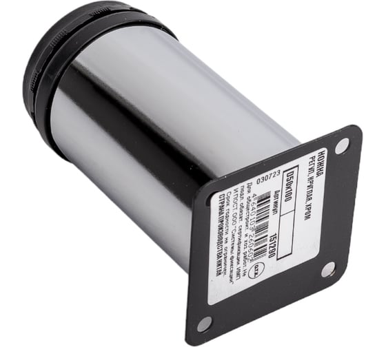 Ножка Tech-Krep D50х100 круглая, регул, хром - накл. 151290
