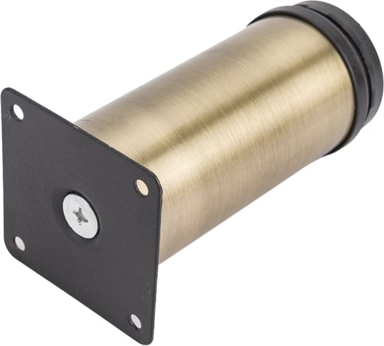Ножка Tech-Krep D50х120 круглая, регул, бронза - накл. 151289