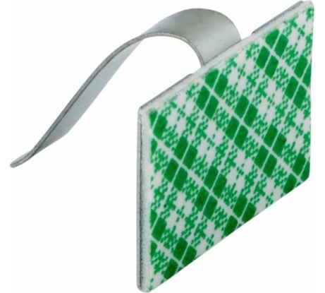 Самоклеющиеся металлические площадки REXANT с клипсой под шлейф ПКШМ 30x20 мм, упаковка 100 шт. 07-2430