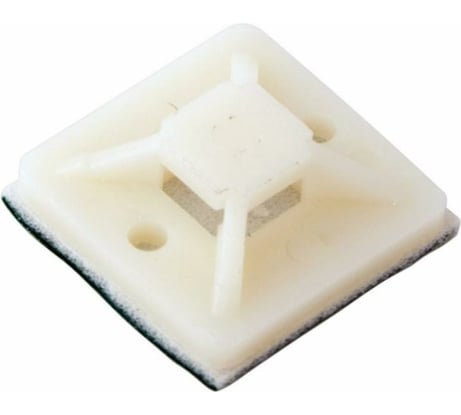 Самоклеящаяся площадка REXANT 20x20 мм, белая, упаковка 10 шт. 07-2020-1