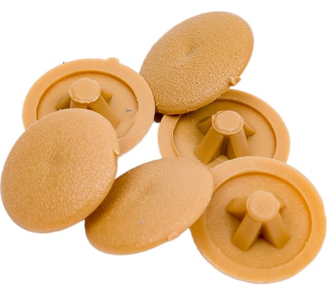 Заглушка на шуруп PZ 3 ЕВРОПАРТНЕР бук 50 шт. 16 1602 4