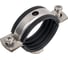 Хомут трубный нержавеющий MGF 1 1/4" (42-47 мм) М10 2-31-10-2-42-47 3