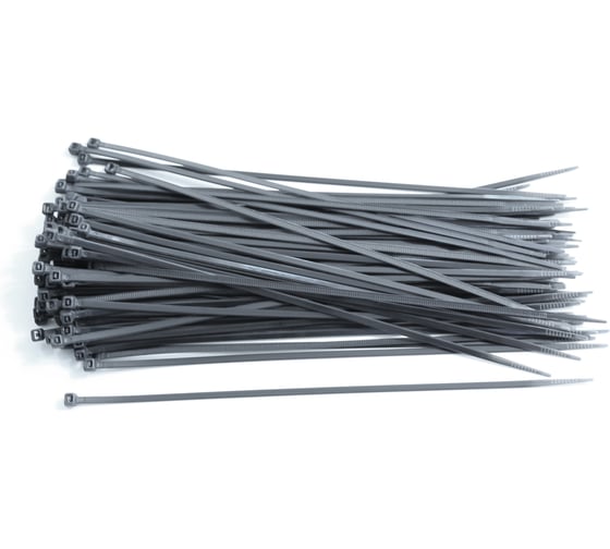 Кабельная стяжка KIT++ 3,6х250 черн. 100 шт 313GR25