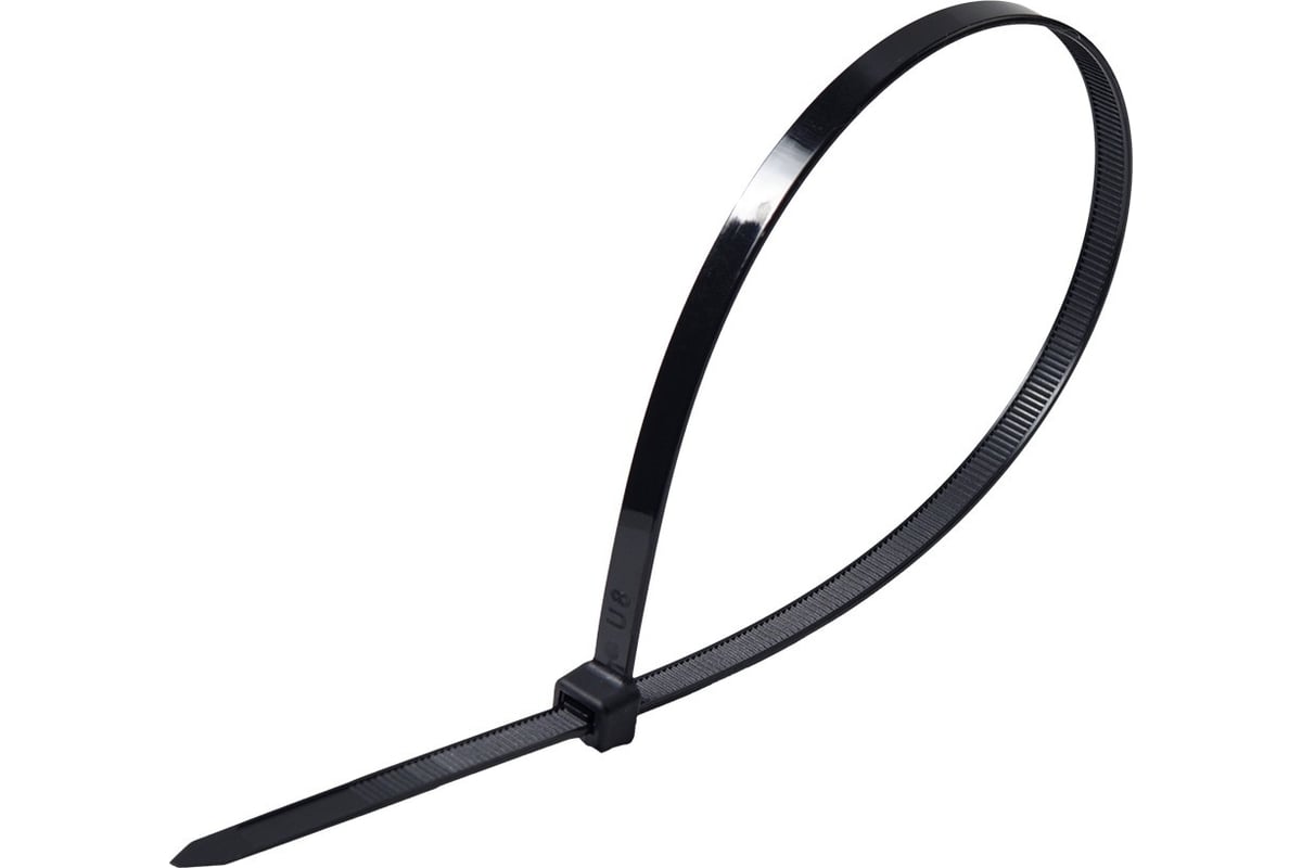 Пластиковые стяжки AutoFix 4.8x500 мм, черные, 100 шт. NPC-48-500 B ...