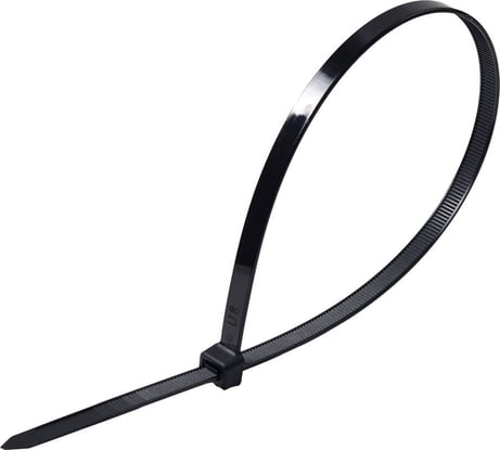 Пластиковые стяжки AutoFix 4.8x500 мм, черные, 100 шт. NPC-48-500 B