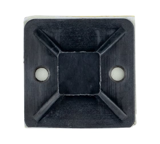 Самоклеящаяся площадка EKF черная 40х40 мм, 100 шт. plc-40x40-b