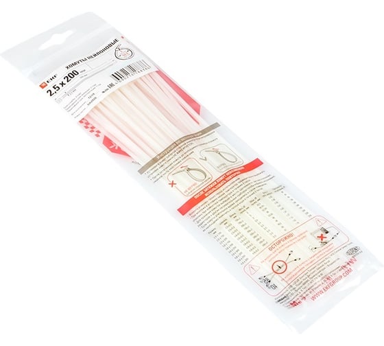 Стандартный хомут EKF FlexLock PROxima P6.6, 2.5x200 100 шт. plc-fl-ctsw-2.5x200