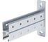 Двойная STRUT-консоль EKF 41х41мм, основание 450 мм stkd414145 1