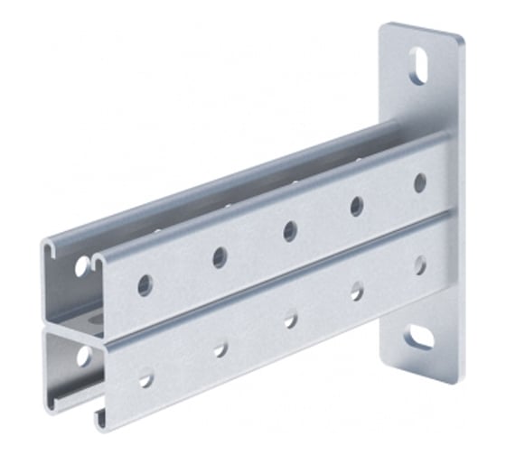 Двойная STRUT-консоль EKF 41х41мм, основание 450 мм HDZ stkd414145-HDZ 1