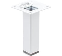 Мебельная ножка Стройбат 25x25x100 белый 1 шт. 300020