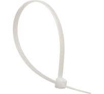 Нейлоновый хомут АО НПП Салют 2,5х200 белый 100 шт. упак. 99639