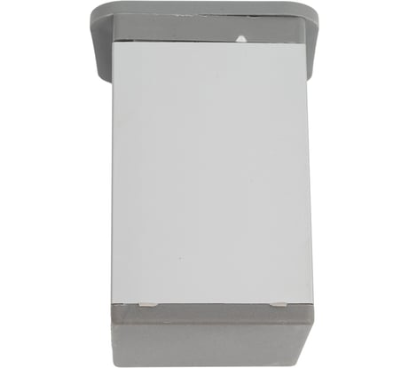 Опора мебельная алюминиевая AKS DAКP-27 h70 с регулировкой, мат. хром 41830