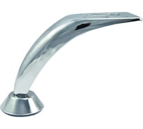 Опора мебельная металлическая AKS D-01 h120, хром 105929