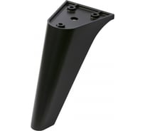 Опора мебельная пластиковая AKS В-16 h120, черный 91318