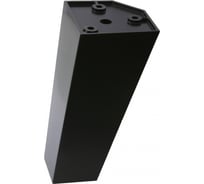 Опора мебельная пластиковая AKS В-17 h120, черный 91319