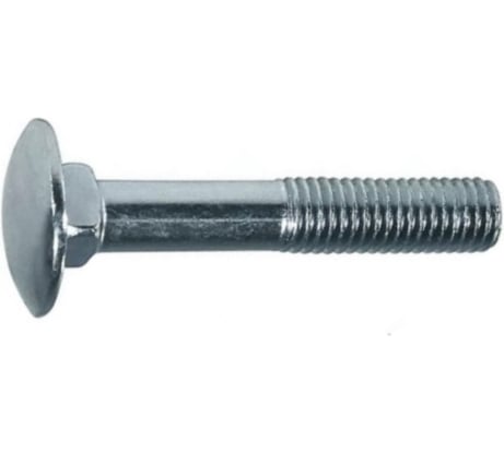 Болт мебельный МЕТАЛЛСЕРВИС M6x55 DIN 603 оцинкованный, 40 шт. МС 1276741