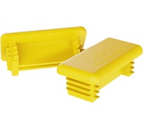 Заглушка Fachmann 41x21 мм пластиковая для металлического профиля и труб 50 шт. в упаковке 11.514