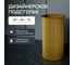Подстолье металлическое круглое GENGLASS золотое TRUBIS L GGTP-09-1-L 8