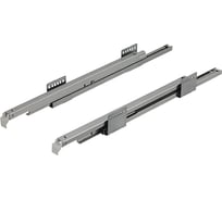 Направляющие Hafele 50 кг, 450 мм, левый монтаж + правый нижнего монтажа 553.50.904