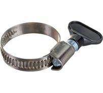 Обжимной хомут из нержавеющей стали VIVALDO d16-25 мм, бабочка ШГ111134