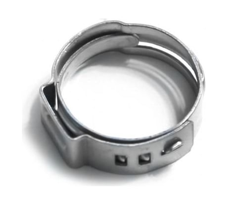 Ушковый хомут OETIKER 14,1-16,6 мм, ширина 7 мм, нерж. сталь Швейцария, 10 шт. 16702495