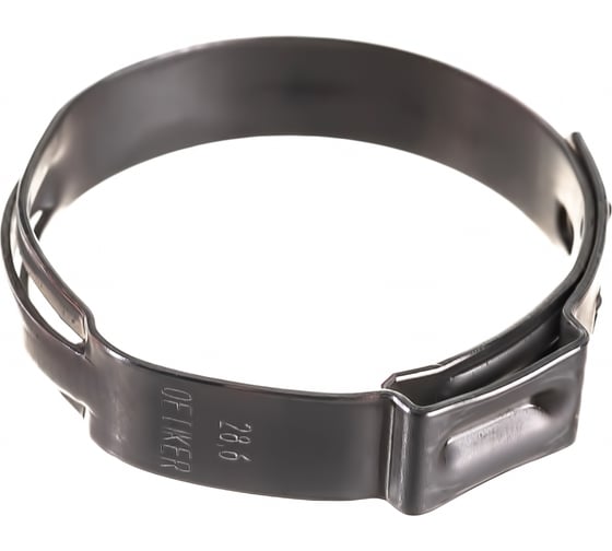 Ушковый хомут OETIKER 25.4-28.6 мм, ширина 7 мм, нерж. сталь Швейцария, 10 шт. 16700035 1