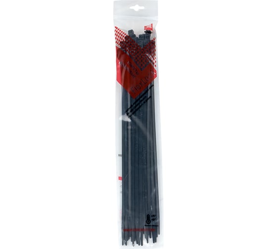 Стандартный хомут EKF P6.6 ч, 4.8x300 50 шт. FlexLock PROxima plc-fl-ctsb-4.8x300-r