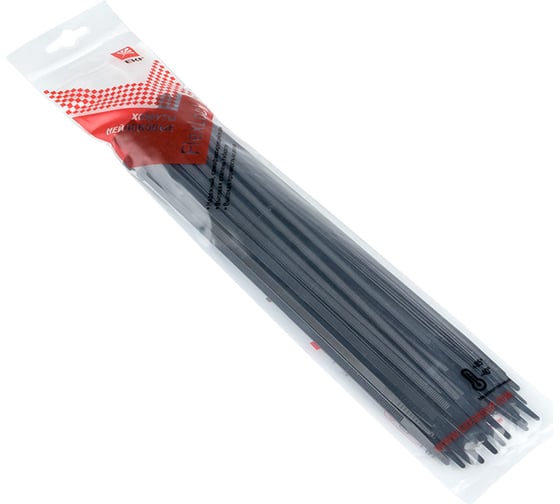 Стандартный хомут EKF P6.6 ч, 4.8x250 50 шт. FlexLock PROxima plc-fl-ctsb-4.8x250-r