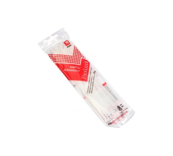 Хомут EKF P6.6 стандартный б, 4.8x250 50шт FlexLock plc-fl-ctsw-4.8x250-r