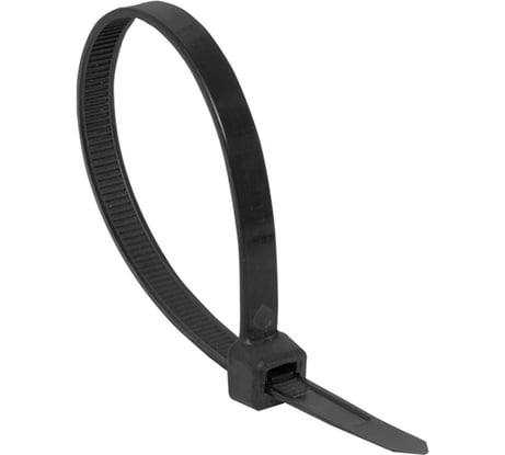 Хомут EKF 4,8х150 черный, нейлон 100 шт. plc-cb-4,8x150