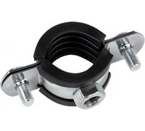 Стальной хомут EKF 1-1/4" с уплотнителем hsu1114