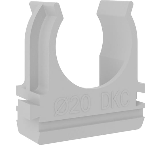 Держатель с защелкой DKC д20 мм упак 10 шт 51020R10