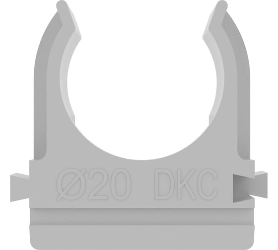 Держатель с защелкой DKC д20 мм упак 10 шт 51020R10