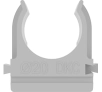 Держатель с защелкой DKC д20 мм упак 100 шт 51020