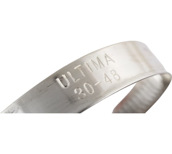 Хомуты Ultima нерж. сталь 30-48 мм ширина 9 мм 50 шт/упак 152025