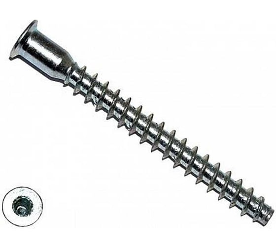 Винт-конфирмат 23 Болта 7x70 мм под шестигранник, 50 шт. 22250