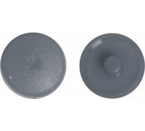 Заглушка под рамник КРЕП-КОМП темно-серый 1000 шт зпр тем.серый