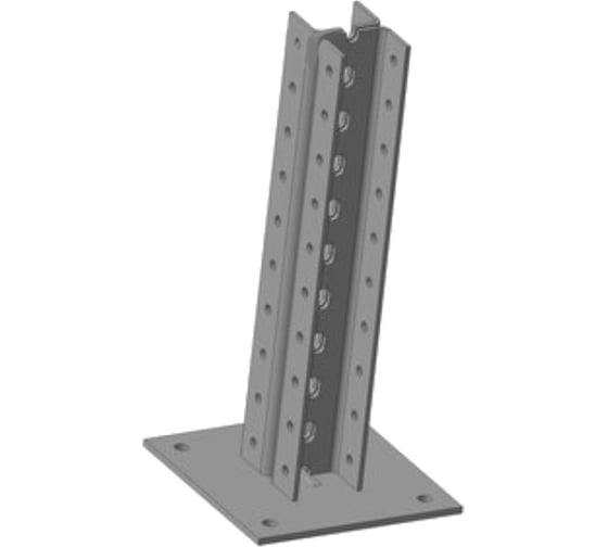 Стойка напольная (потолочная) сдвоенная АО "КЗЭМИ" СНПС280 УХЛ1,горячее цинкование, S2,5 П0000021959 1