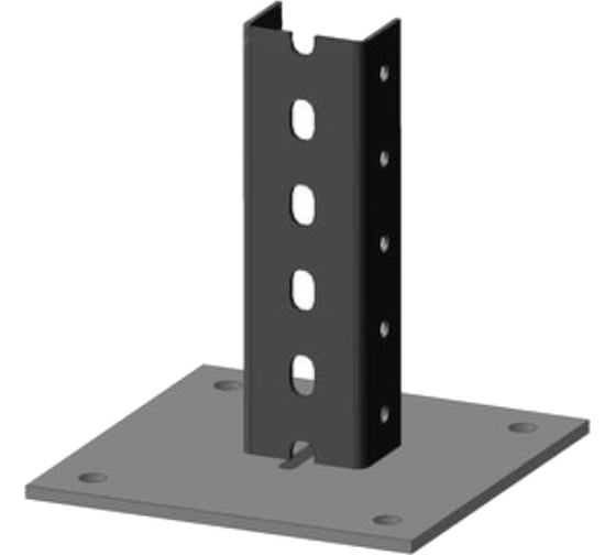 Стойка напольная (потолочная) АО "КЗЭМИ" СНП3000x4 УТ1,5,горячее цинкование, S4,0 П0000022935 1