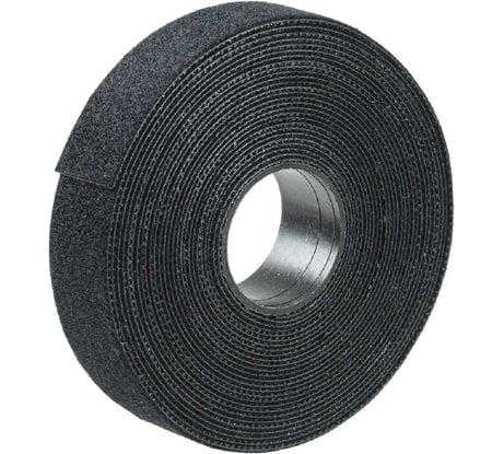 Хомут-липучка IEK ХКл 16 мм черный 5м/ролл UHL11-16-5M-K02