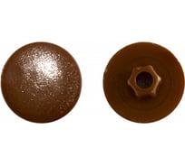 Заглушка под конфирмат КРЕП-КОМП темно-коричневая 1000 шт зпк тем.коричн