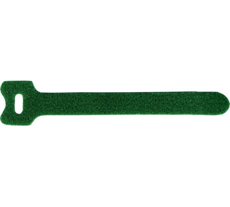 Хомут-липучка LANMASTER 180 мм, 20 шт., зеленый LAN-VCM180-GN