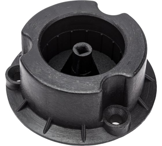 Цокольная ножка Tech-Krep/Zitar Н120 115-135 мм, черная, комплект 2 штуки, с 1 клипсой 129971