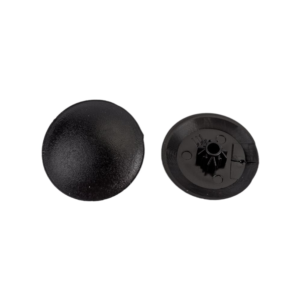 Заглушка на шуруп с крестообразным шлицем PZ 2 ЕВРОПАРТНЕР черная 50 шт ...